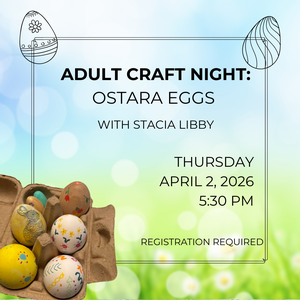 Adult Craft Night: O